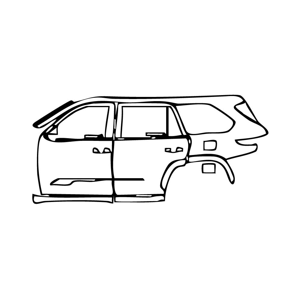 Pre-Cut PPF Toyota Sequoia Capstone 2025