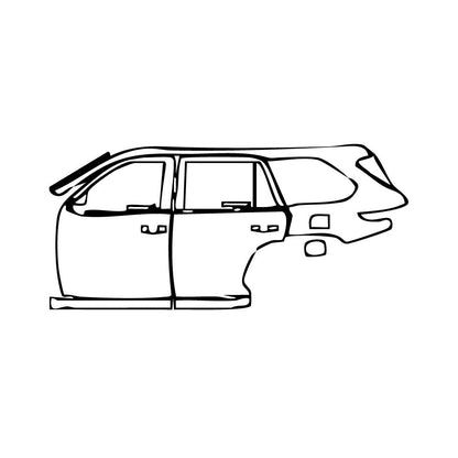 Pre-Cut PPF Toyota Sequoia TRD Pro 2025