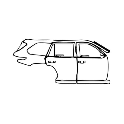 Pre-Cut PPF Toyota Sequoia TRD Pro 2025