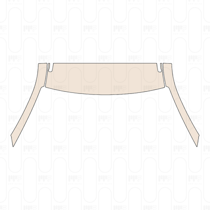 A-Pillar+Roof (front) without sunroof