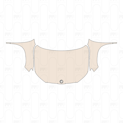 Hood+Fender without Emblem on Fenders