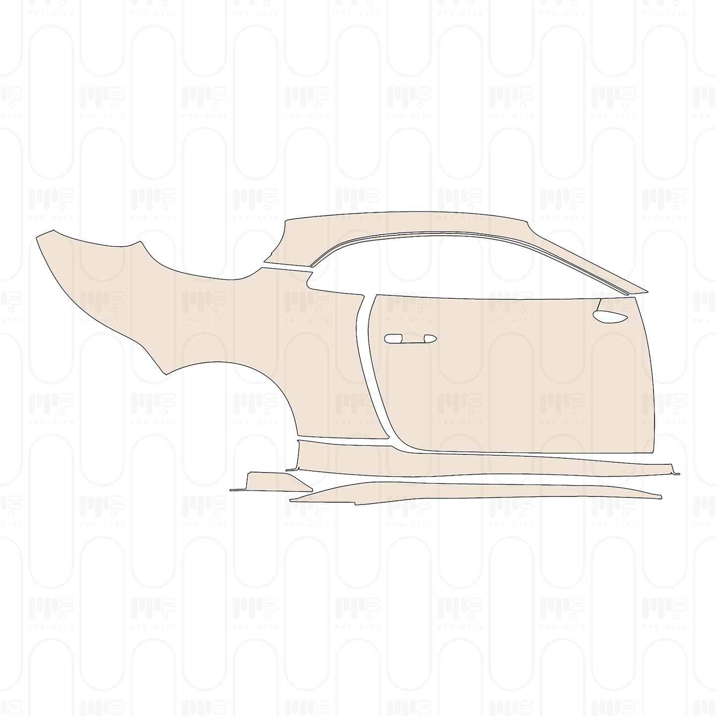 (right) Door+Side Skirt
