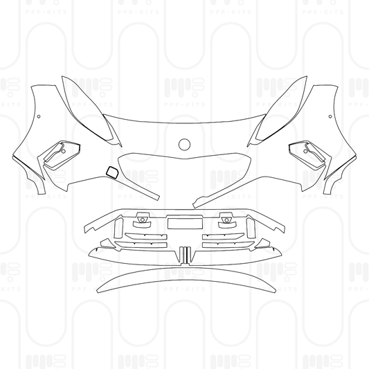 Pre-Cut PPF BMW 2 Series Gran Coupe (Standard Wheelbase) M235 2025