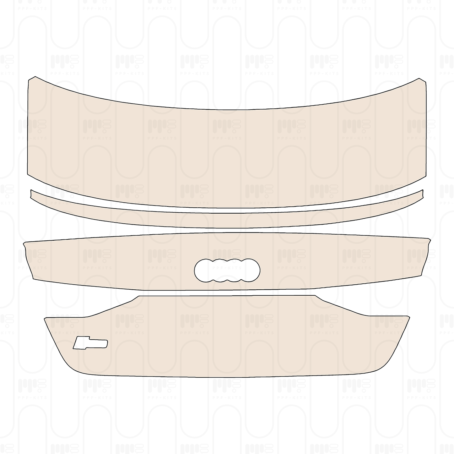 Trunk Lid with "S3" Emblem
