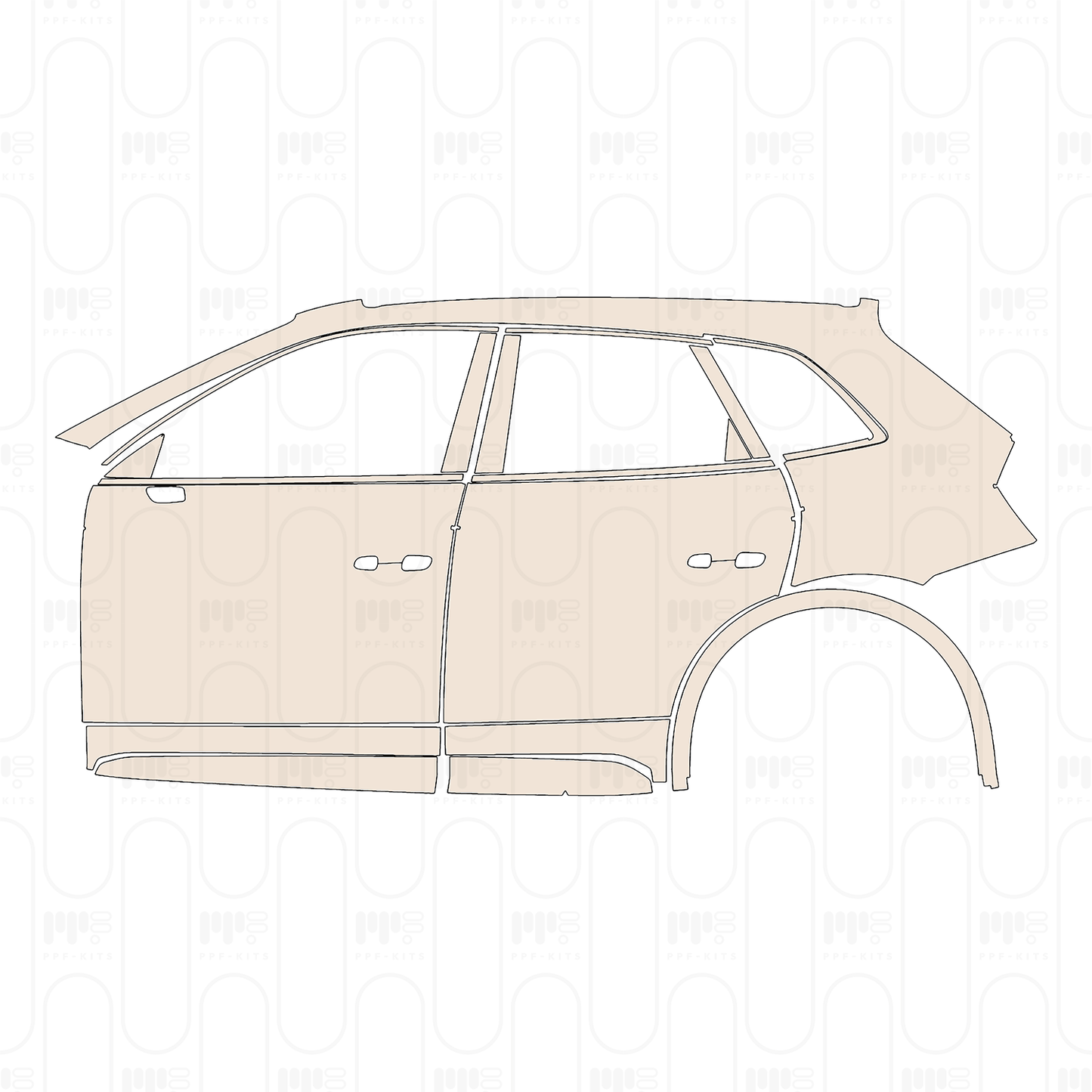 (left) Door+Rear Fender