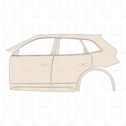 (left) Door+Rear Fender