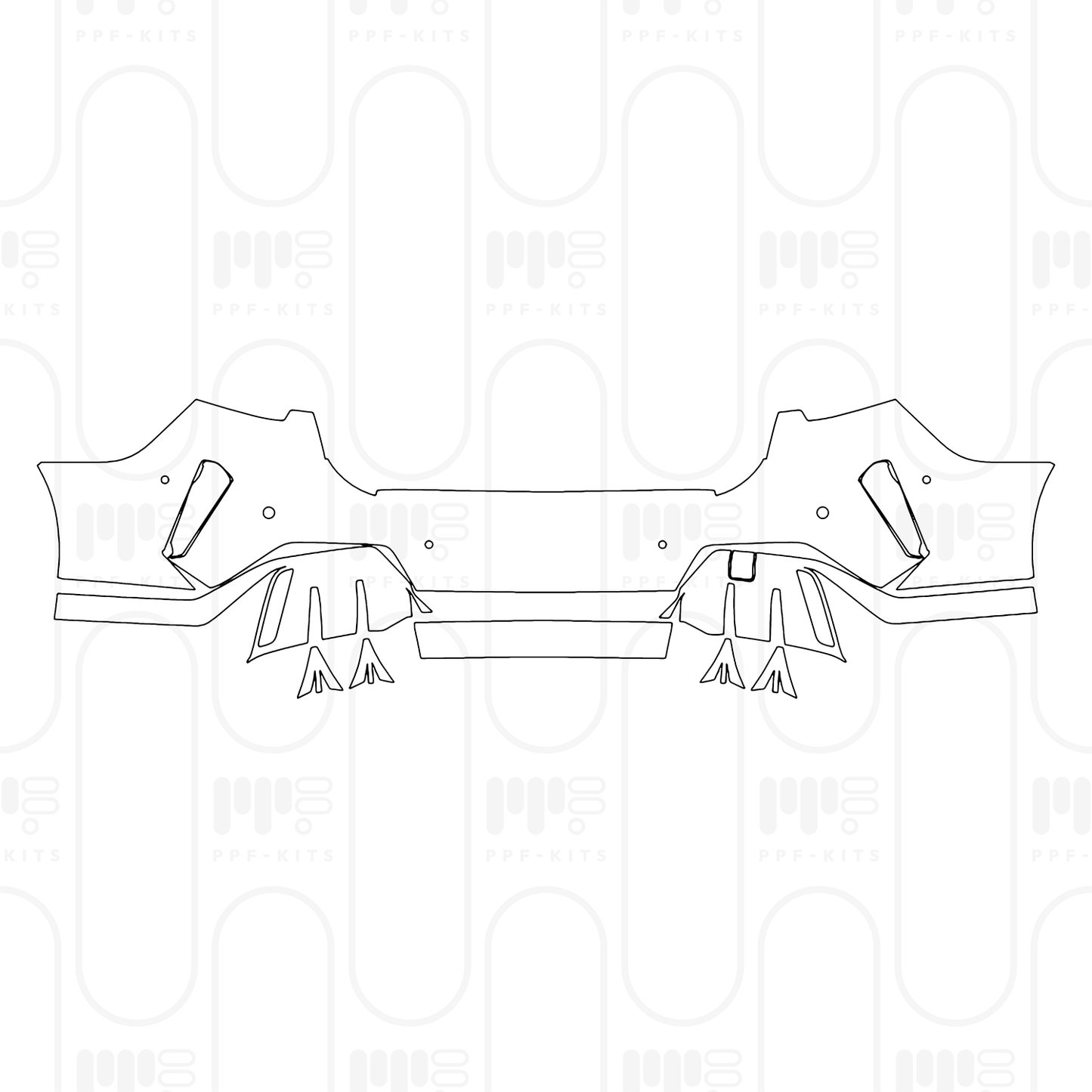 PPF precortado BMW 2 Series Gran Coupe (Standard Wheelbase) Msport 2025