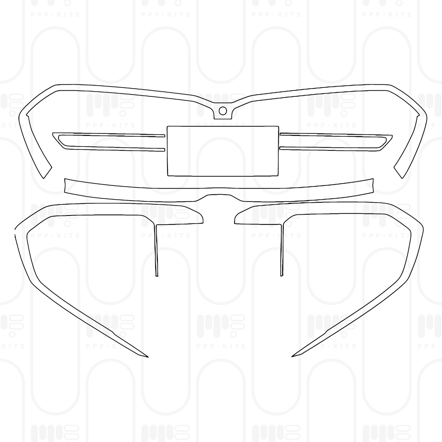 PPF precortado BMW 2 Series Gran Coupe (Standard Wheelbase) M235 2025