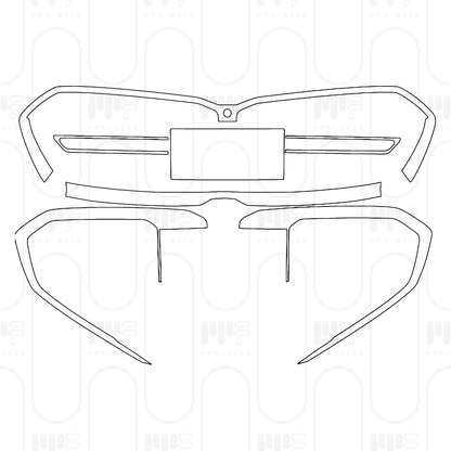 PPF precortado BMW 2 Series Gran Coupe (Standard Wheelbase) M235 2025