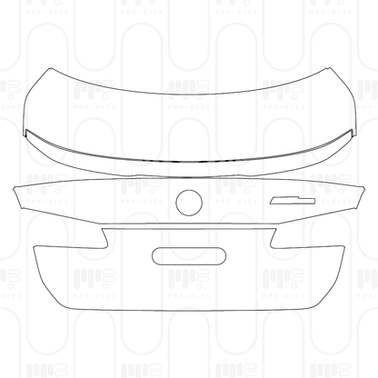 PPF precortado BMW 2 Series Gran Coupe (Standard Wheelbase) M235 2025