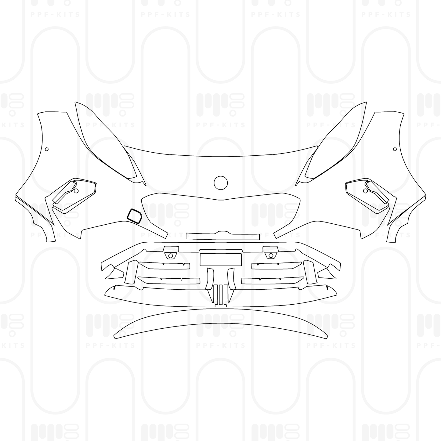 Pre-Cut PPF BMW 1 Series 5-door Sports Hatch M Sport 2025