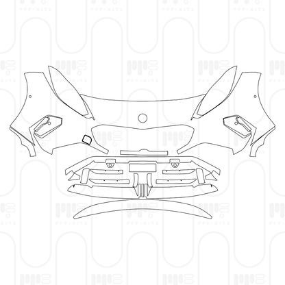 Pre-Cut PPF BMW 1 Series 5-door Sports Hatch M Sport 2025
