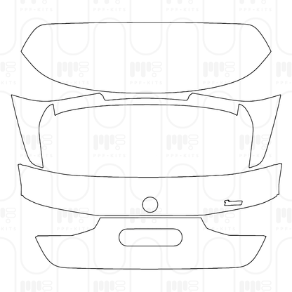 Pre-Cut PPF BMW 1 Series 5-door Sports Hatch M Sport 2025