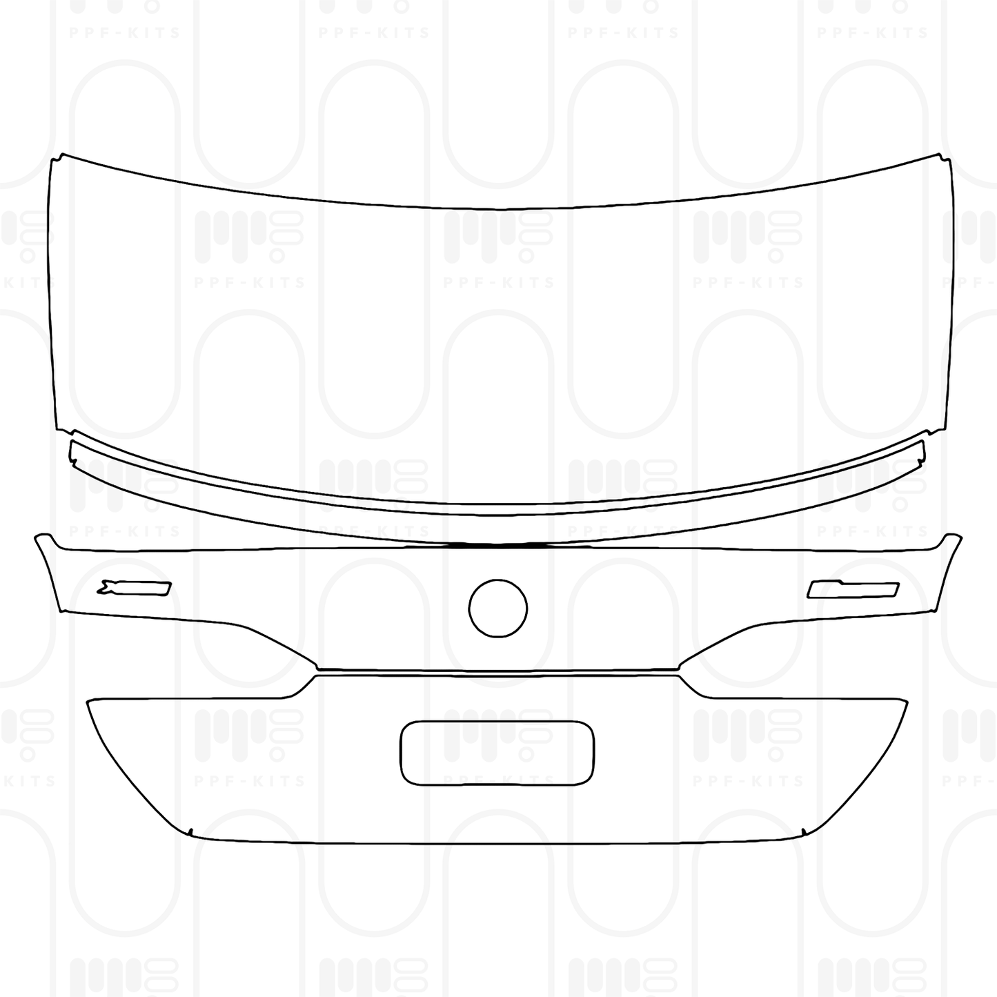 PPF precortado BMW i5 Saloon Standard Wheelbase M Sport 2025