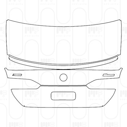 PPF precortado BMW i5 Saloon Standard Wheelbase M Sport 2025