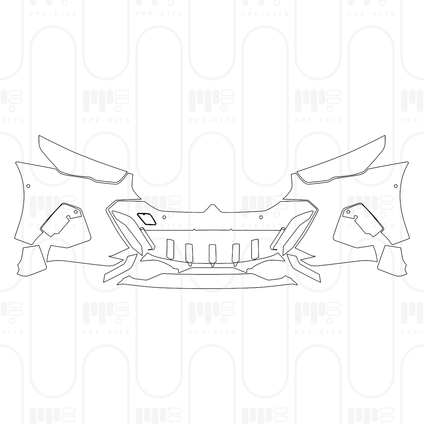 PPF precortado BMW i5 Saloon Standard Wheelbase M Sport 2025