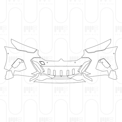 PPF precortado BMW i5 Saloon Standard Wheelbase M Sport 2025