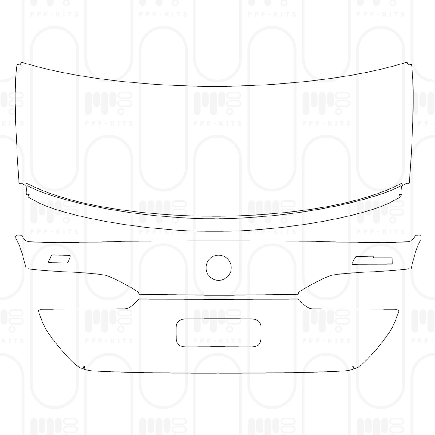 Pre-Cut PPF BMW i5 Saloon Standard Wheelbase M60i 2025