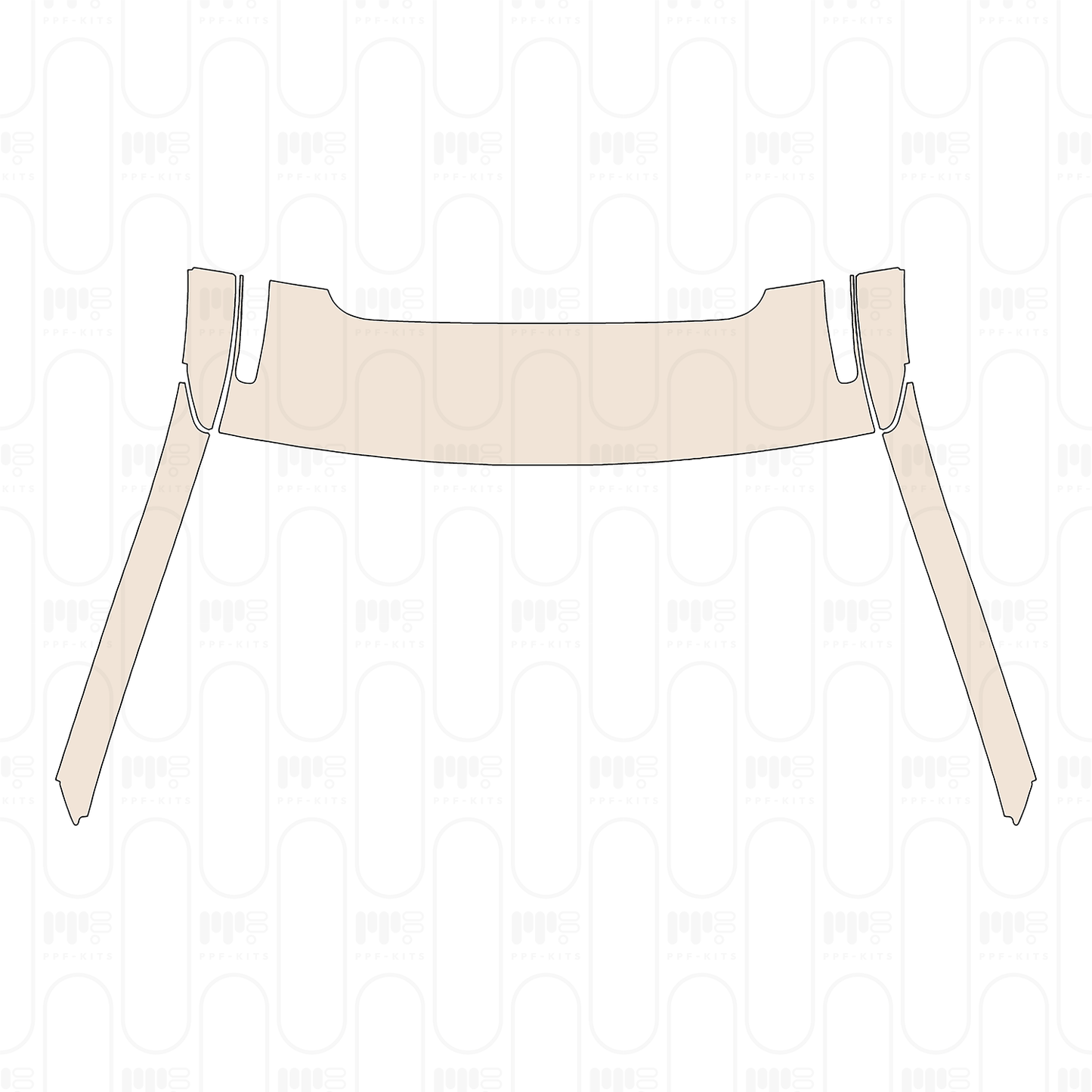 A-Pillar+Roof (front) with sunroof
