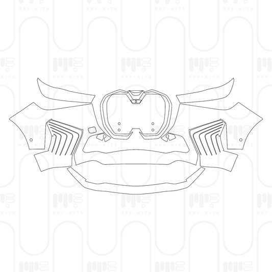 Pre-Cut PPF BMW iX Shadowline 2025