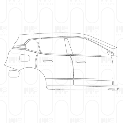 Pre-Cut PPF BMW iX M Sport 2025