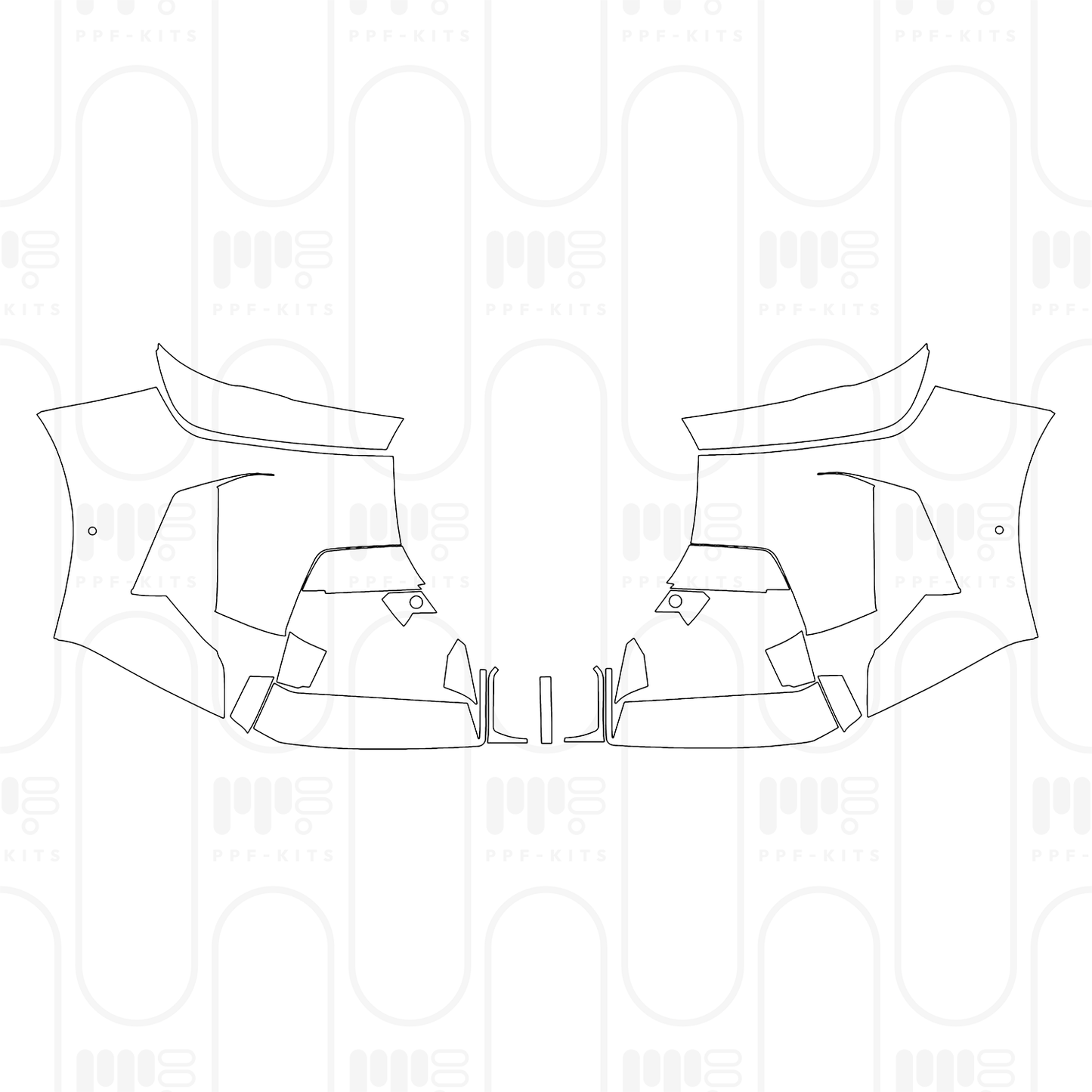 Pre-Cut PPF BMW iX M Sport 2025