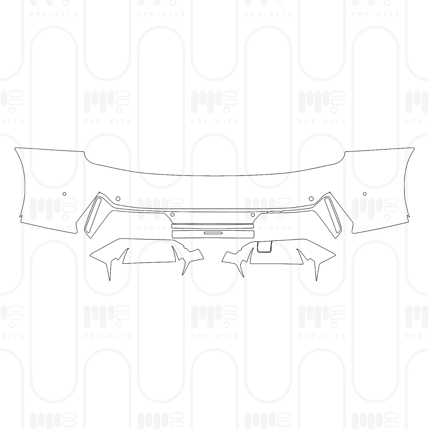 Pre-Cut PPF BMW iX M Sport 2025