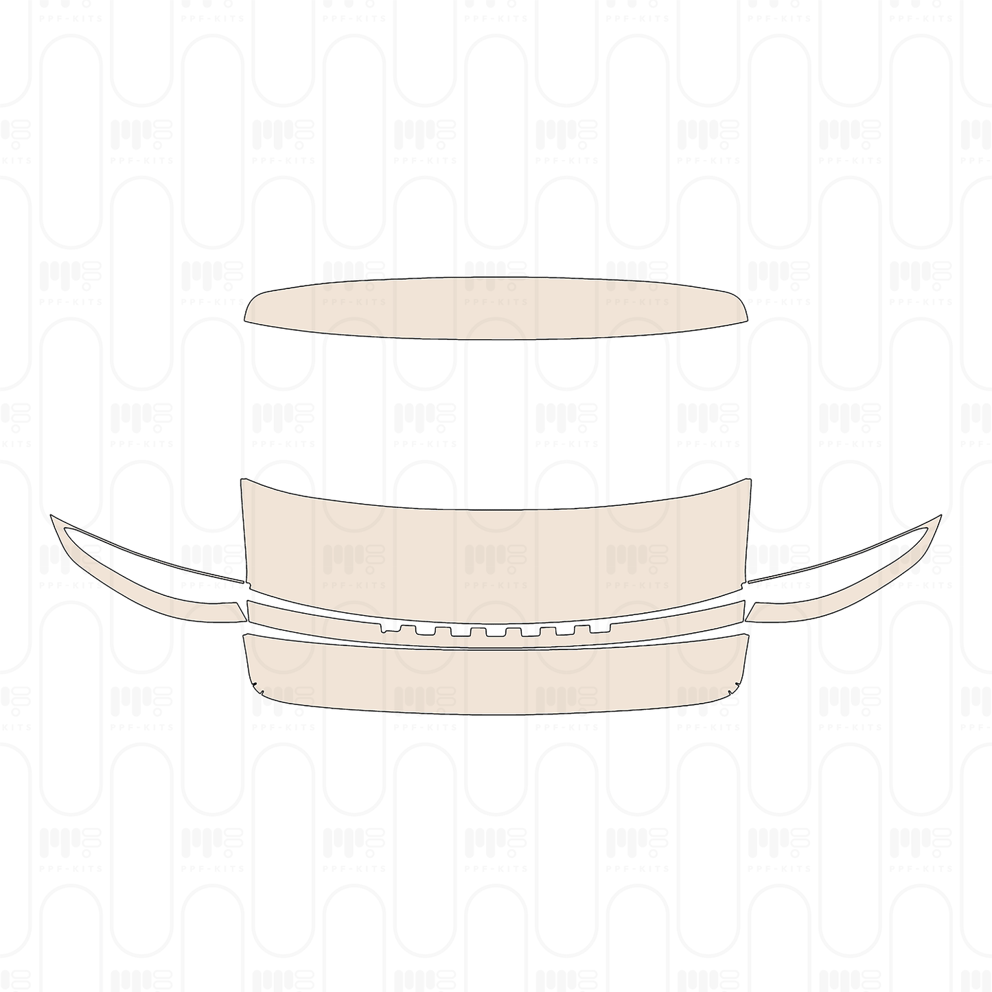 Trunk Lid without Emblem