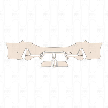 Rear Bumper with M Performance Package
