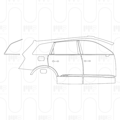 Pre-Cut PPF Audi Q7 SQ7 2025