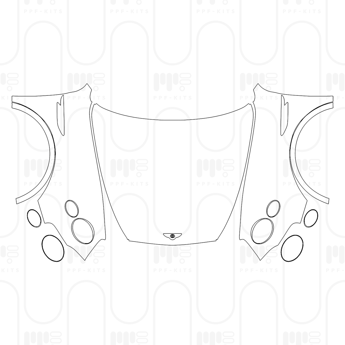 Pre-Cut PPF Bentley Bentayga Standard Wheelbase Azure 2025