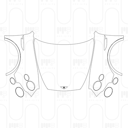 Pre-Cut PPF Bentley Bentayga Standard Wheelbase Azure 2025