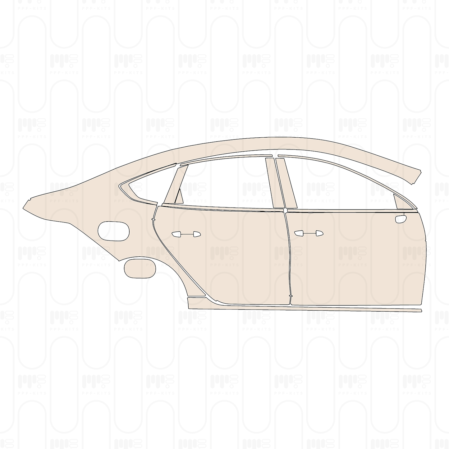Pre-Cut PPF BYD Seal 05 DM-i 2025