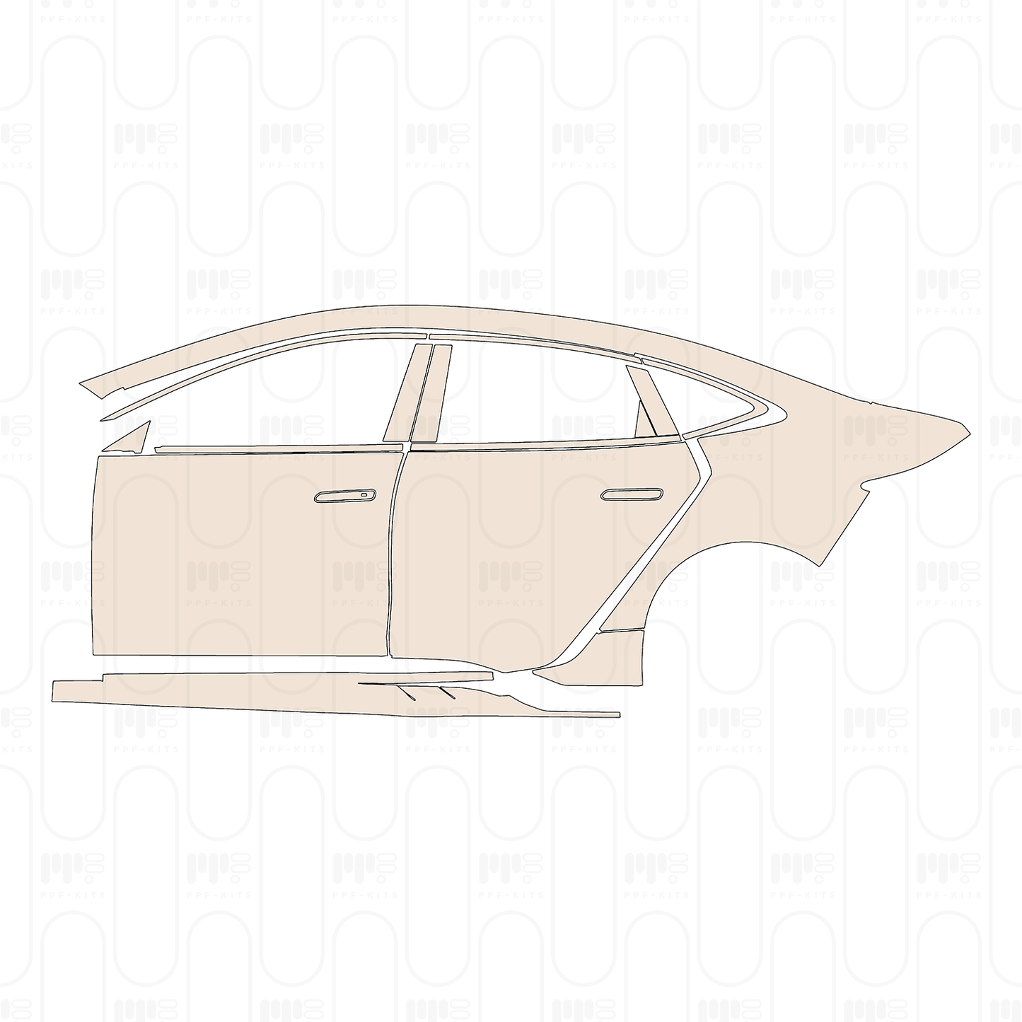 PPF precortado BYD Seal 2025