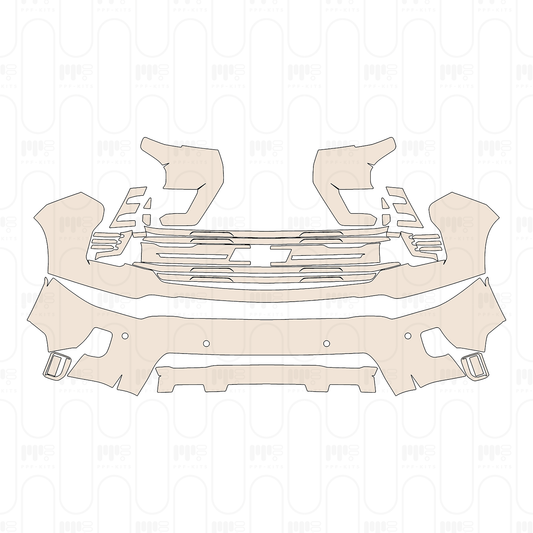 PPF precortado Chevrolet Silverado HD 2500 HD LTZ 2025