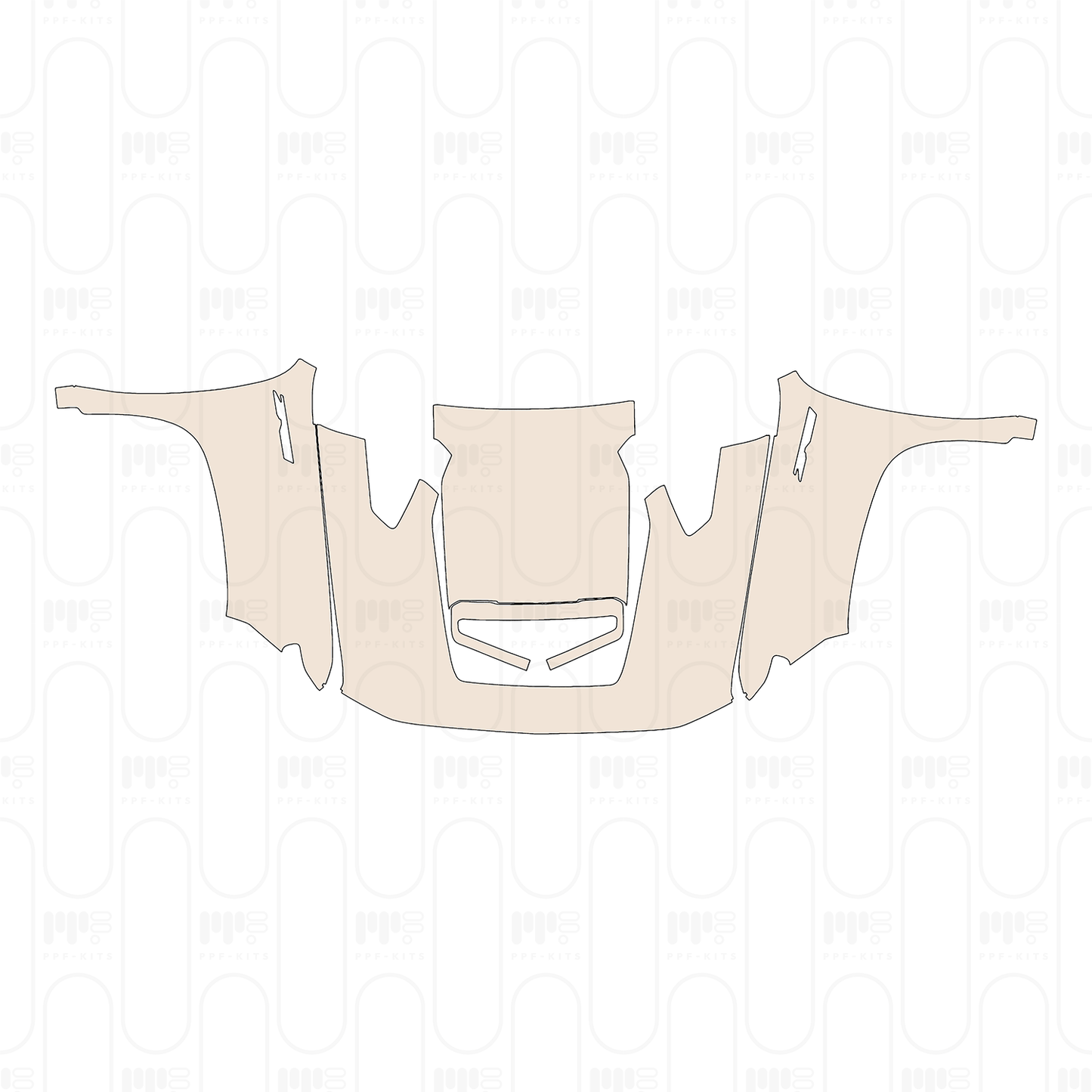 PPF precortado Chevrolet Silverado HD 2500 HD ZR2 2025