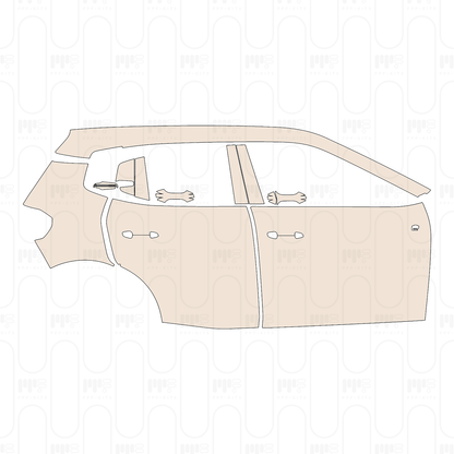 Pre-Cut PPF Citroen ë-C3 (EU) 2025