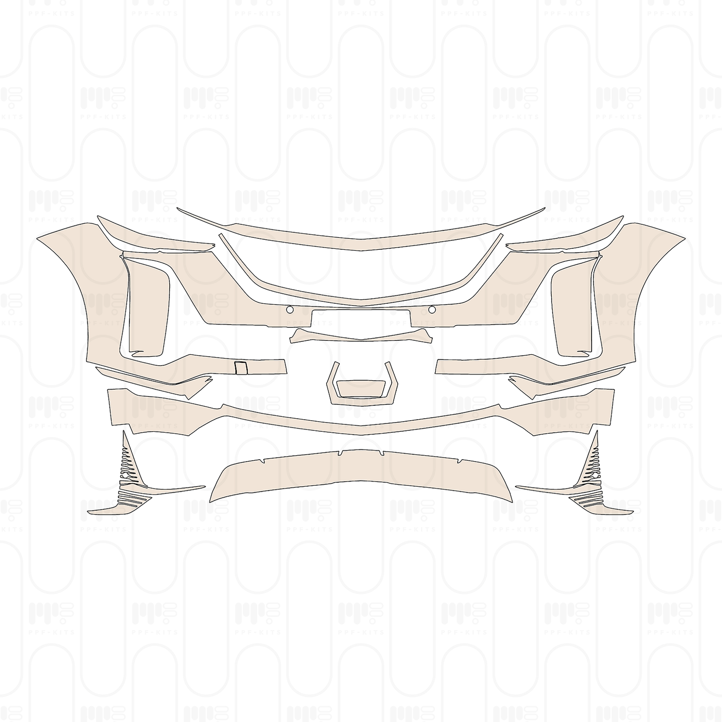 Pre-Cut PPF Cadillac XT5 (CN) 2026