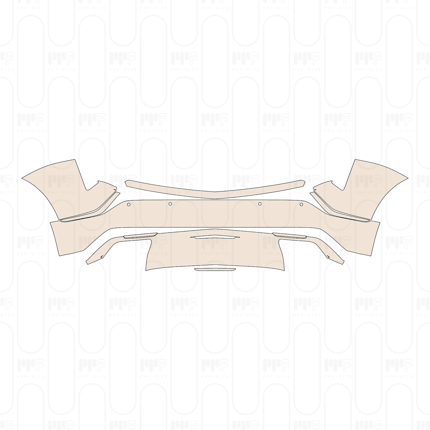 Pre-Cut PPF Cadillac XT5 (CN) 2026
