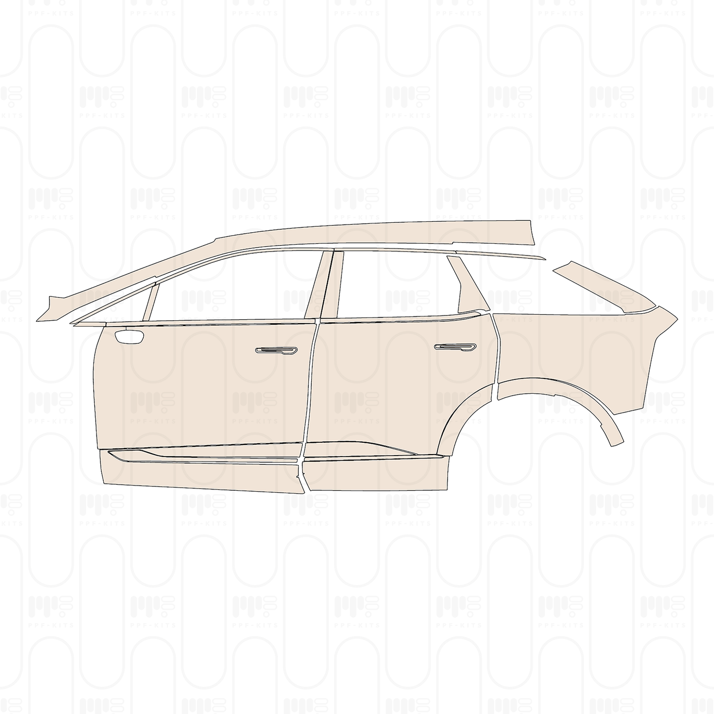 Pre-Cut PPF Cadillac OPTIQ 2026