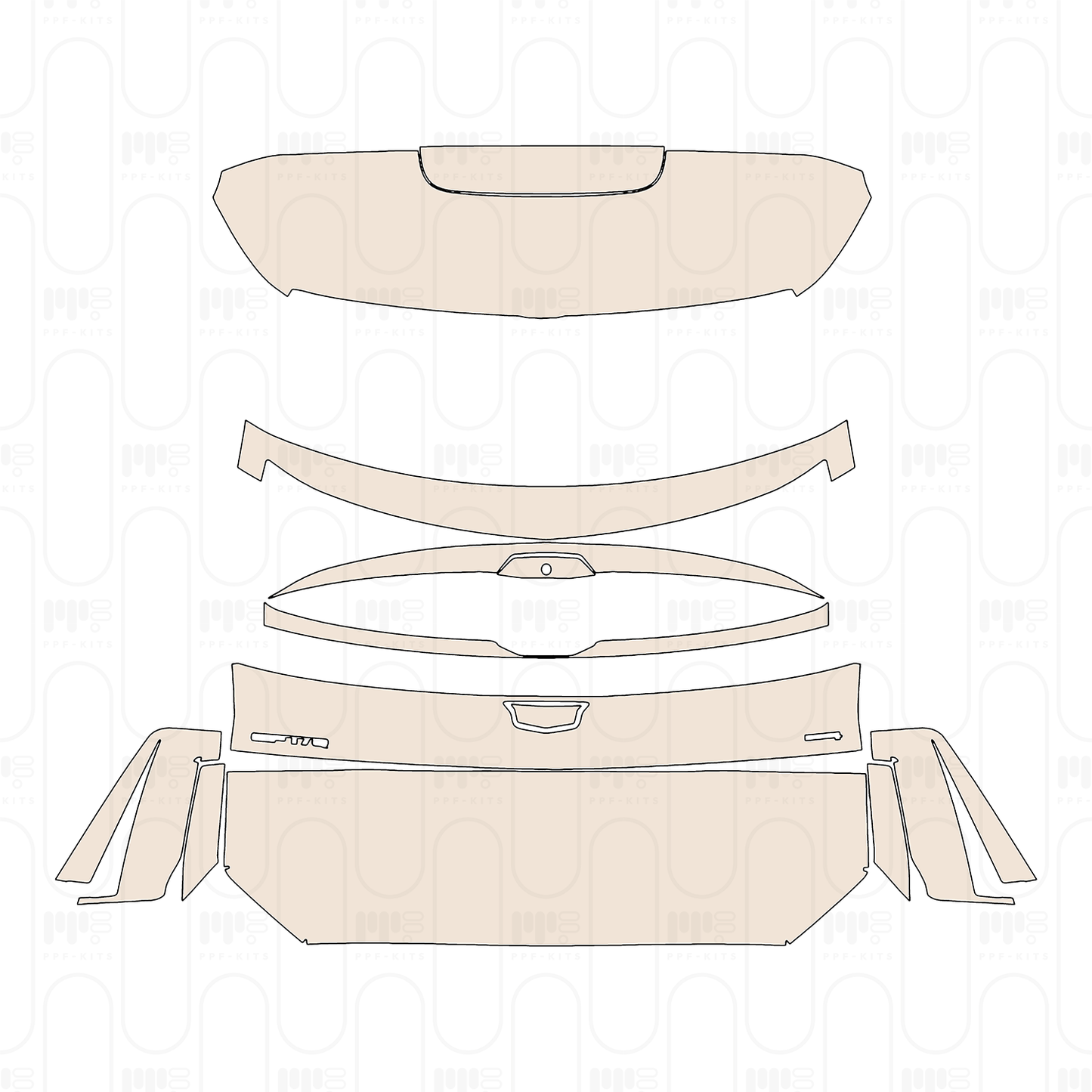 Pre-Cut PPF Cadillac OPTIQ 2026