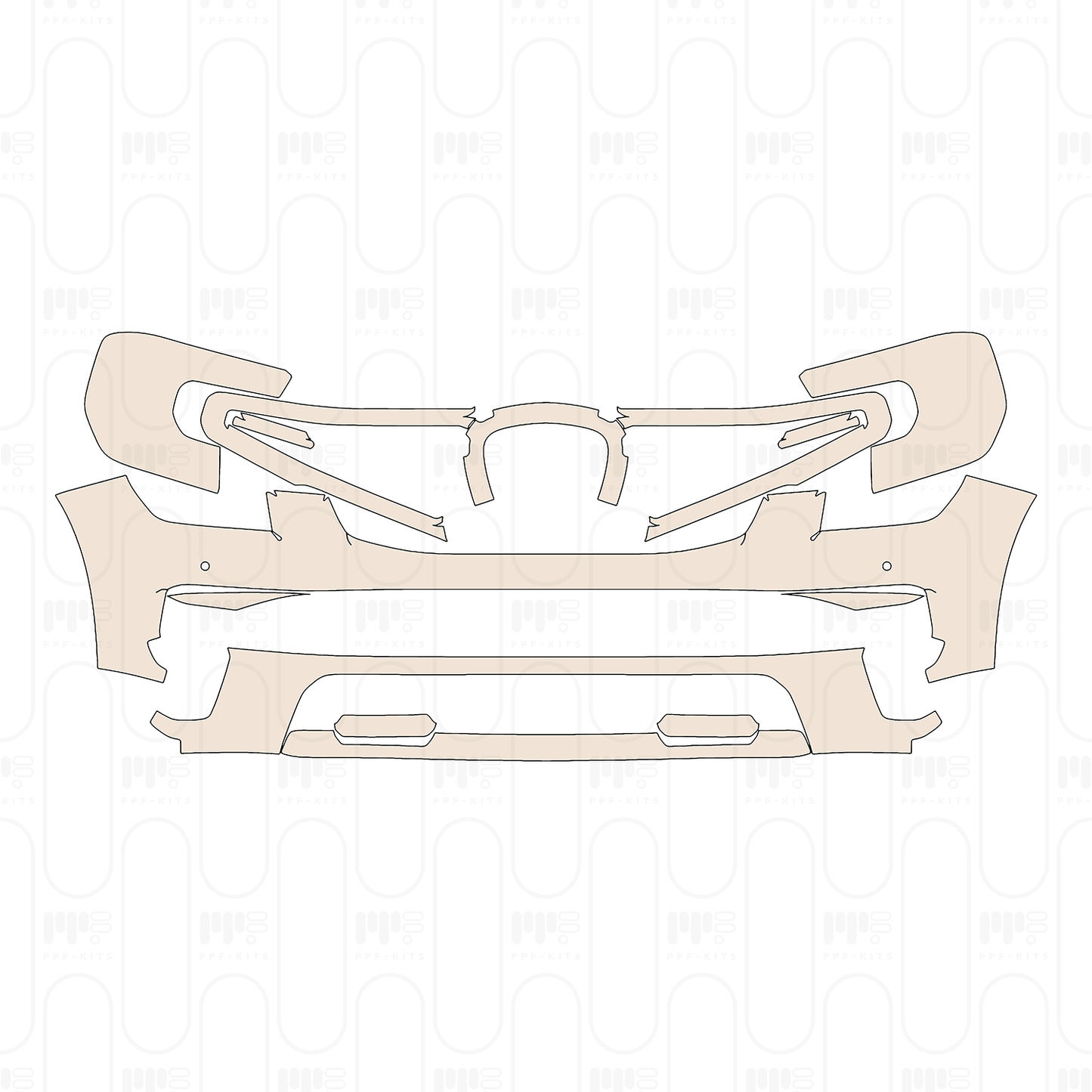 PPF precortado Ford Everest Titanium 2025