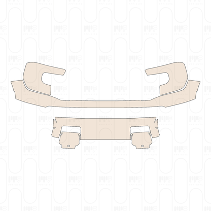 Pre-Cut PPF Ford Ranger (EU) Raptor 2025