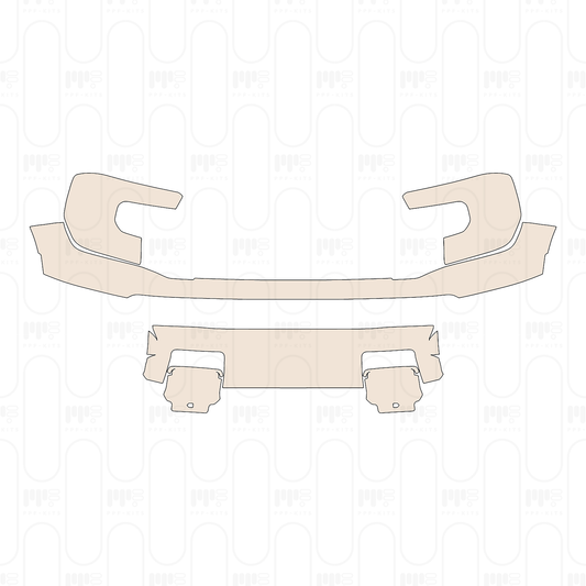 PPF precortado Ford Ranger (EU) Raptor 2025