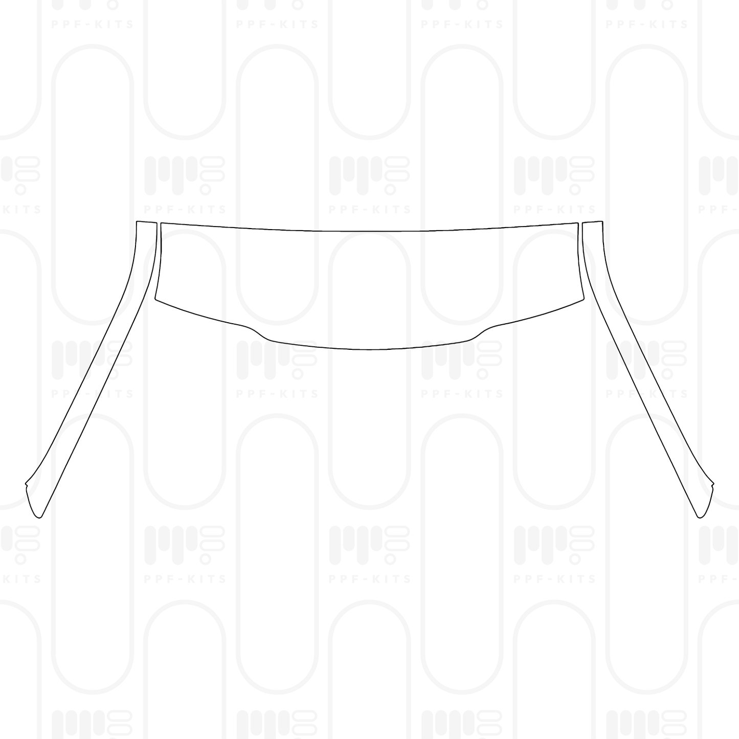 Pre-Cut PPF Ford Super Duty F-350 Crew Cab XLT 2025