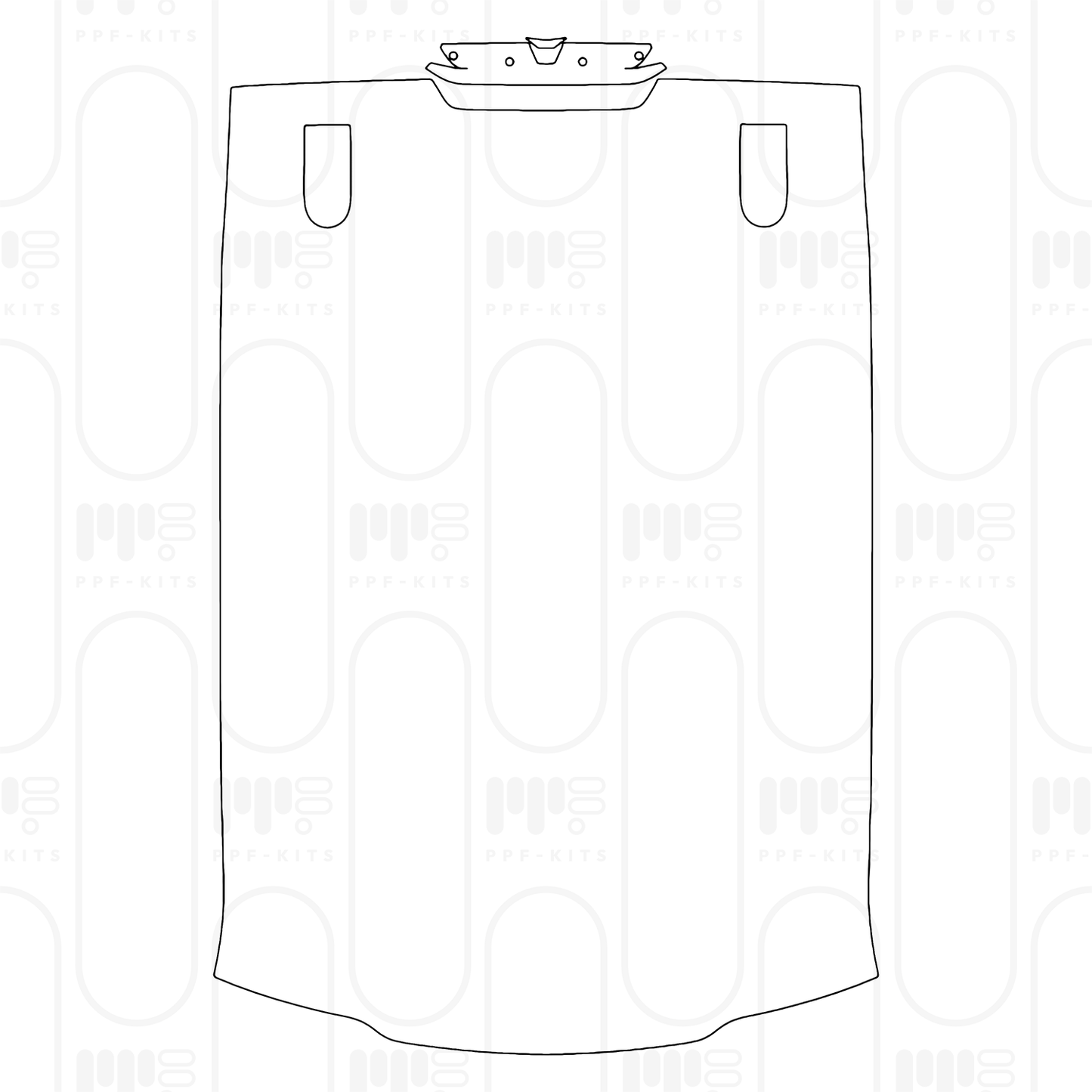 Pre-Cut PPF Ford Super Duty F-350 Crew Cab XLT 2025