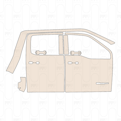 Pre-Cut PPF Ford Super Duty F-450 King Ranch 2025