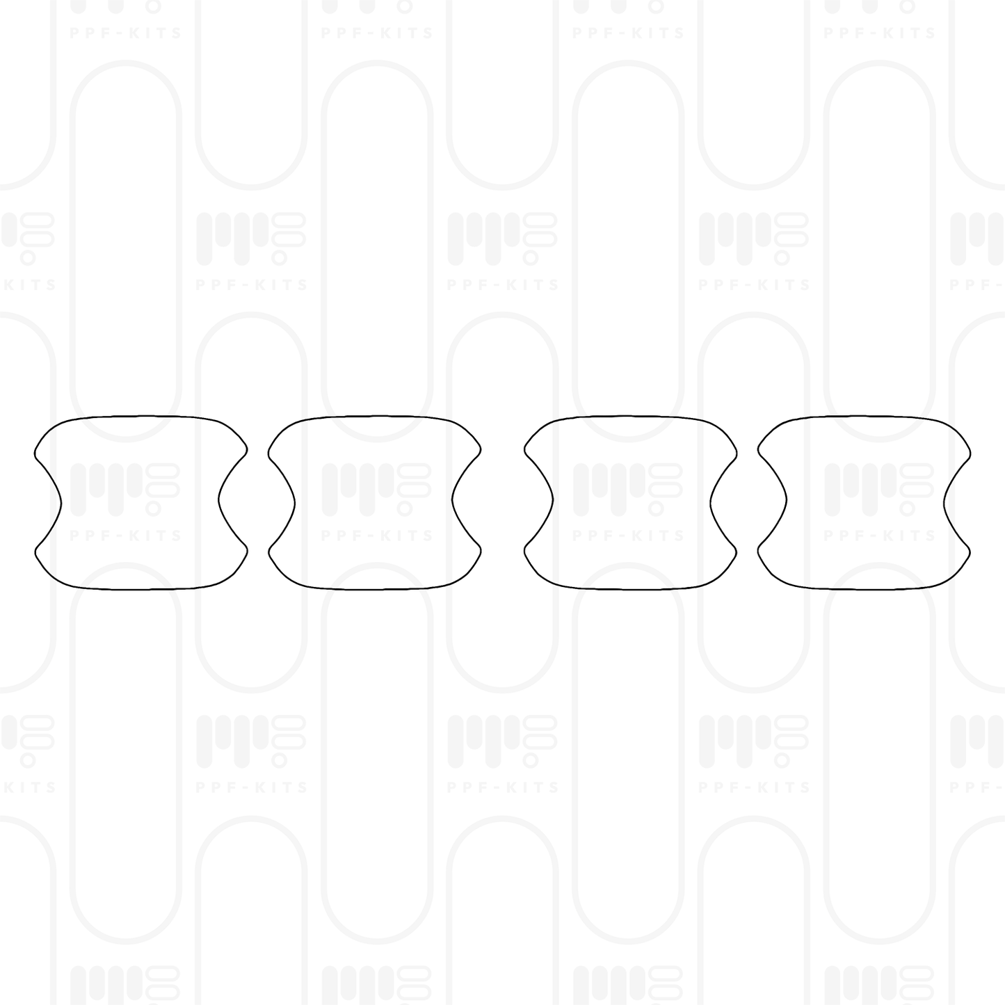 Pre-Cut PPF Ford Super Duty F-350 Crew Cab XLT 2025