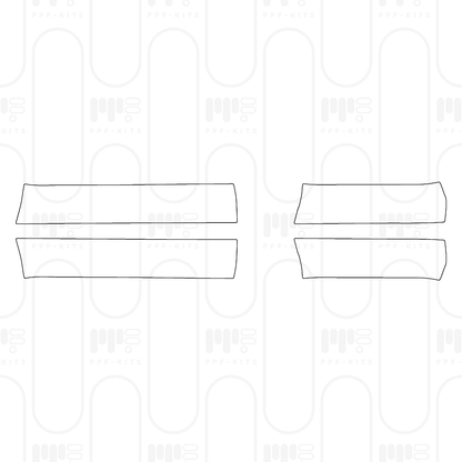 Pre-Cut PPF Ford Super Duty F-350 Crew Cab XLT 2025