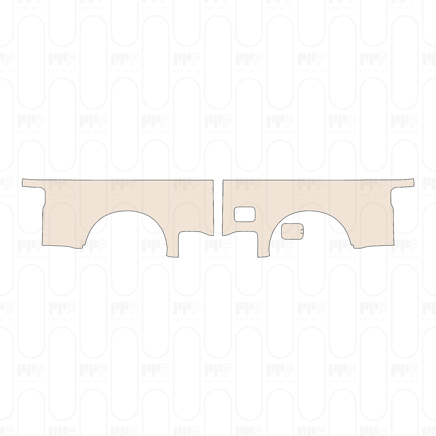 PPF precortado Ford Super Duty F-350 Crew Cab XLT 2025